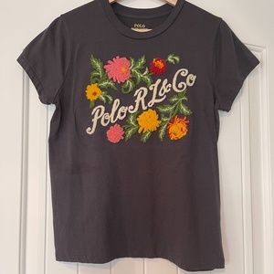 Polo Ralph Lauren Floral Applique T-Shirt
